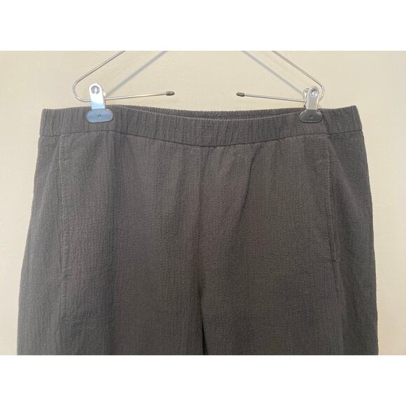 Eileen Fisher Organic Cotton Pucker Lantern Ankle Lightweight Pocket Pants XL - Picture 3 of 9